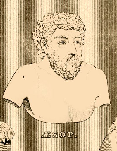 Ezópus, Kr.e. 620-564, 1830. alkotó: Unbekannt
