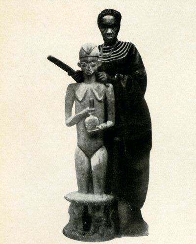 Kamerun afrikai szobrász, 1947. alkotó: Unbekannt