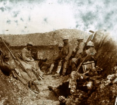 Az ellentámadás után c1914-c1918 alkotó: Unbekannt