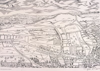 „Agas” londoni térkép, c1561 alkotó: Unbekannt