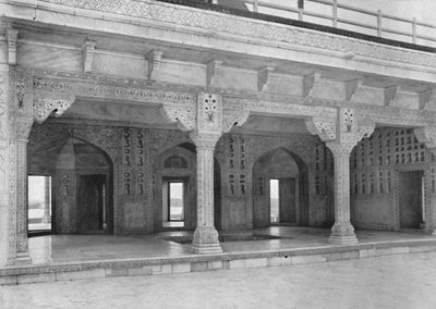 Agra. Szoba a Jázmin-toronyban, 1910. alkotó: Unbekannt