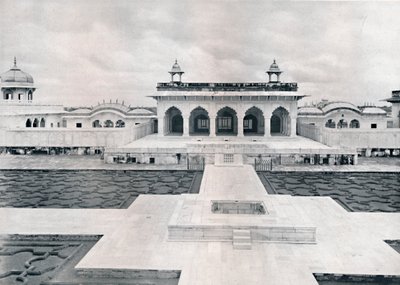 Agra. A Khas Mahal és Zenana, 1910. alkotó: Unbekannt