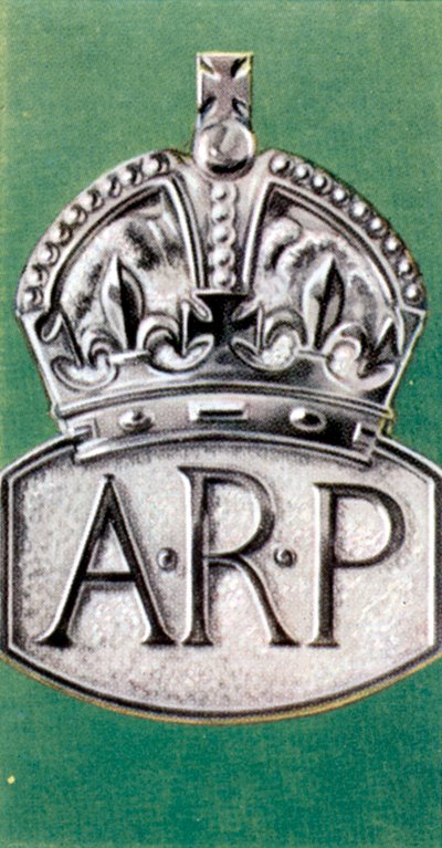 Air Raid Precautions, cigarettakártya, brit, 1938 alkotó: Unbekannt