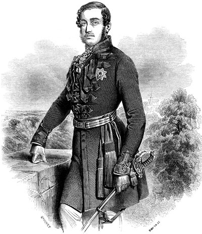 Albert 1819-1861, Viktória királynő herceg hitvese, 1844 alkotó: Unbekannt