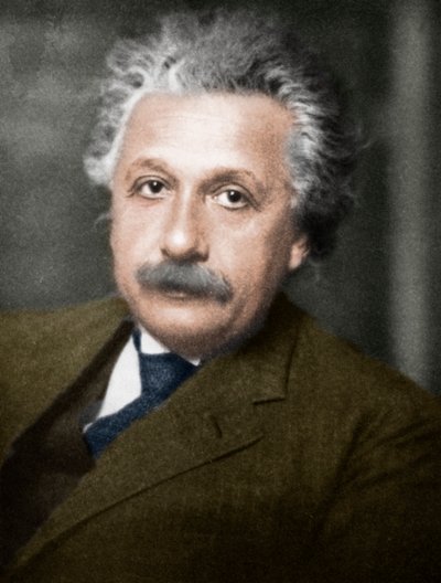 Albert Einstein német-svájci-amerikai matematikus és fizikus. alkotó: Unbekannt