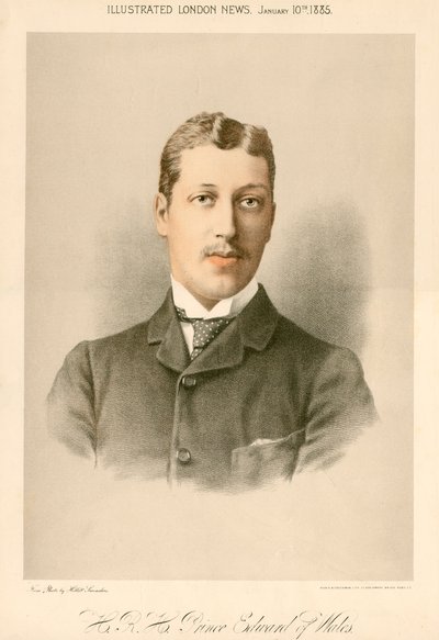 Albert Victor, Clarence hercege, 1885 alkotó: Unbekannt