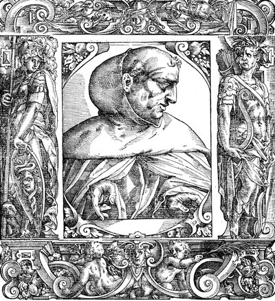 Albertus Magnus c1200-1280 német származású domonkos szerzetes, XVI. alkotó: Unbekannt