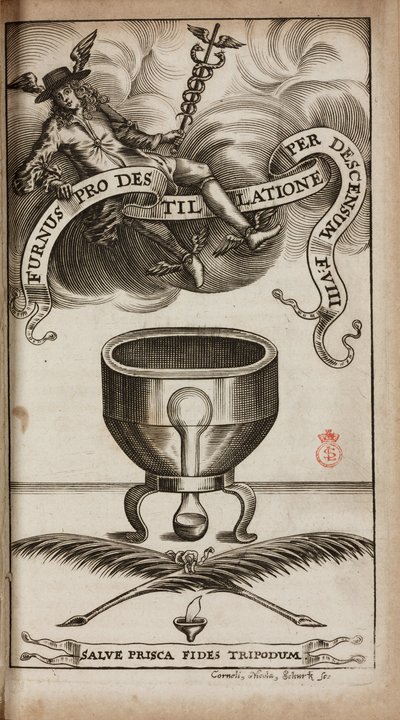 Alchemy & Early Chemistry Alkémiai desztillációs kemence alkotó: Unbekannt