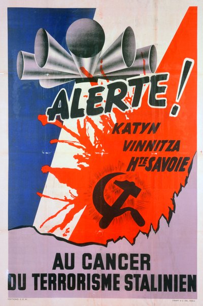 Figyelmeztetés!, a sztálinista terrorizmus rákja ellen, 1940-1953 alkotó: Unbekannt