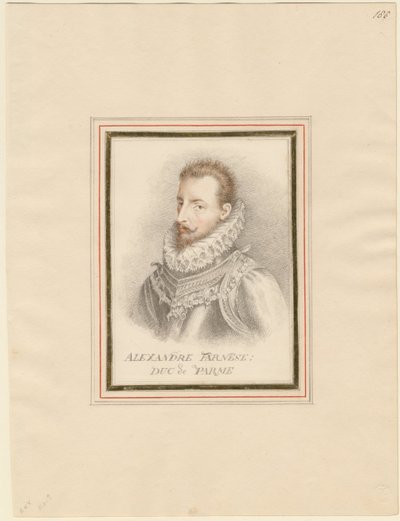 Alexander Farnese 15451592, Párma hercege alkotó: Unbekannt