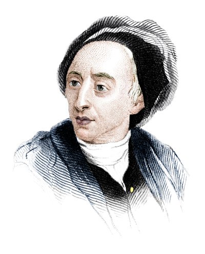 Alexander Pope, a tizennyolcadik század elejének angol költője, 1850 körül alkotó: Unbekannt