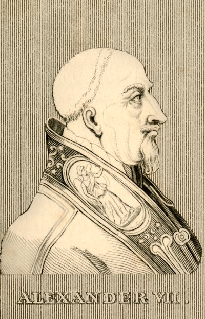 Sándor VII, 1599-1667, 1830. alkotó: Unbekannt