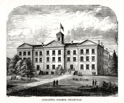 Alexandra College, Belleville, Ontario, Kanada, 19. század alkotó: Unbekannt