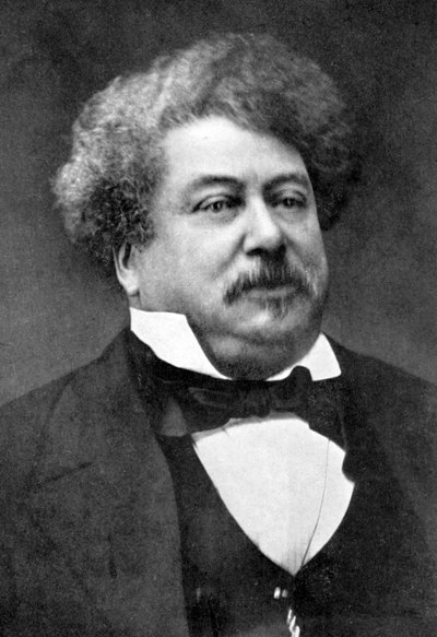 Alexandre Dumas, 19. századi francia író, 1902 alkotó: Unbekannt