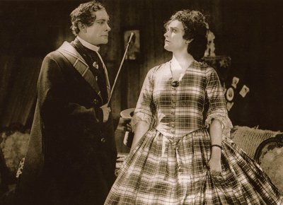 Alfred Abel és Paola Negri a The Flame-ben alkotó: Unbekannt