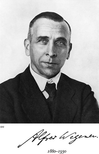 Alfred Lothar Wegener német geofizikus és meteorológus alkotó: Unbekannt