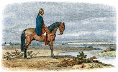 Nagy Alfréd 849-899, Wessex angolszász királya 871-től, 885 1864 alkotó: Unbekannt