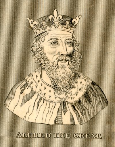 Nagy Alfréd, c847-899, 1830. alkotó: Unbekannt