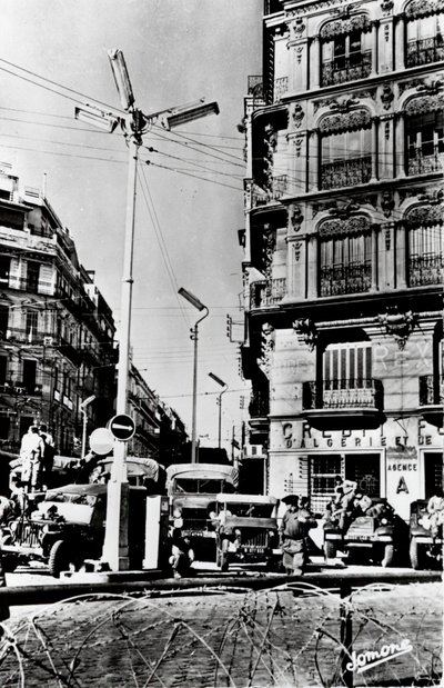 Algériai függetlenségi háború, 1960. január. alkotó: Unbekannt