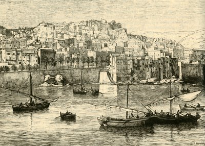 Algír, a tengertől, 1890. alkotó: Unbekannt
