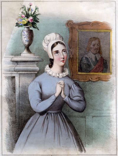 Alice Bridgenorth, Walter Scotts regényének szereplője, a Csúcs örvénye, 19. század alkotó: Unbekannt