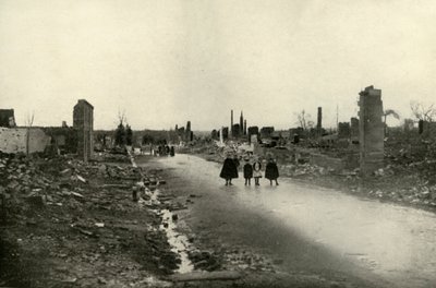 Minden, ami Sermaize-ból megmaradt, 1919. alkotó: Unbekannt