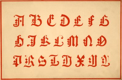 Ábécé, A-Z betűk, nagybetűk alkotó: Unbekannt