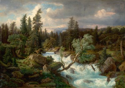 Alpesi torrent alkotó: Unbekannt