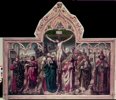 A párizsi parlament oltárképe, c1452 alkotó: Unbekannt