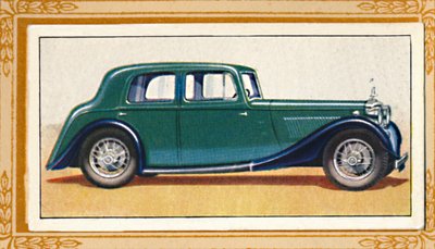 Alvis Silver Eagle szalon, c1936 alkotó: Unbekannt