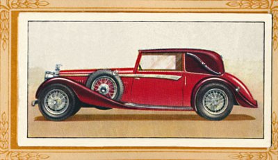 Alvis Speed 20 Drop-Head Coupé, c1936 alkotó: Unbekannt