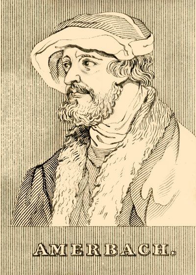 Amerbach, 1440-1513, 1830. alkotó: Unbekannt