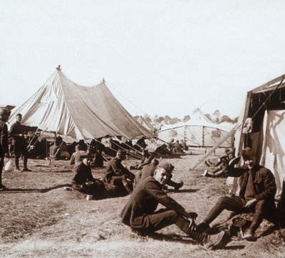 Amerikai tábor, Melette, Franciaország, 1914-c1918 alkotó: Unbekannt