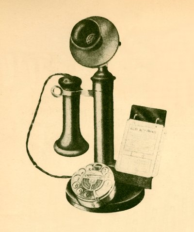 Egy automatikus telefonvevő, c1930. alkotó: Unbekannt