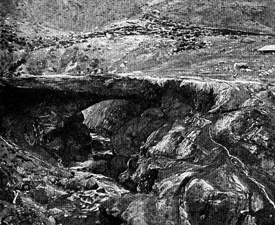 Inka híd, Peru, 1895 alkotó: Unbekannt