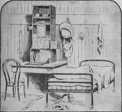 Egy tiszti szoba Pretoriában, 1902 alkotó: Unbekannt