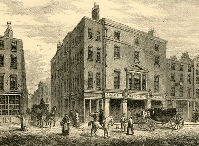 Egy Old Coachmakers Shop Long Acre-ben, 1881. alkotó: Unbekannt