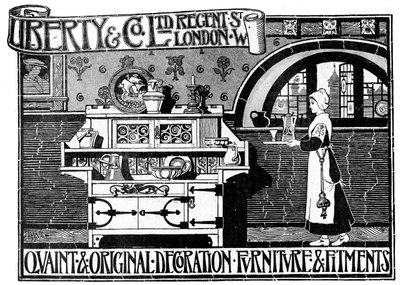 A Liberty and Co Ltd hirdetése, 1898 alkotó: Unbekannt