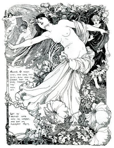 Illusztráció a Salamon énekéhez, 1899 alkotó: Unbekannt