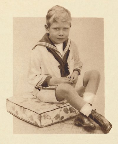 Leendő karrier jele: Tengerészruhás Albert herceg, 1900, 1937 alkotó: Unbekannt