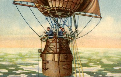 Andrées sarkvidéki léggömb expedíció, 1897, 1932. alkotó: Unbekannt