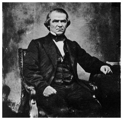 Andrew Johnson, az Egyesült Államok 17. elnöke, 1860-as évek 1955 alkotó: Unbekannt