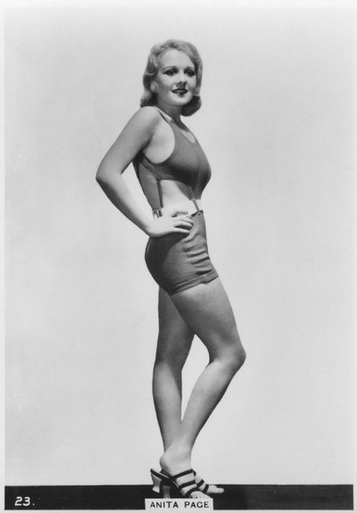Anita Page amerikai filmszínésznő, 1938 alkotó: Unbekannt