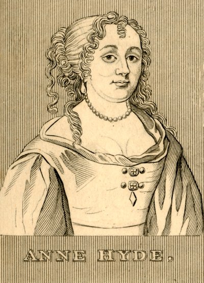 Anne Hyde, 1637-1671, 1830. alkotó: Unbekannt