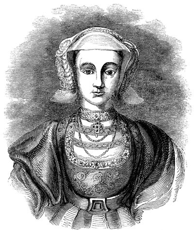 Anne of Cleves 1515-1557, VIII. Henrik negyedik felesége, 19. század alkotó: Unbekannt