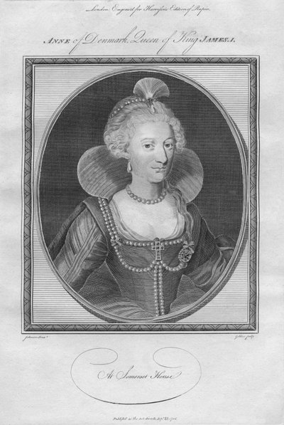Dán Anna, I. Jakab királynője, 1786. alkotó: Unbekannt