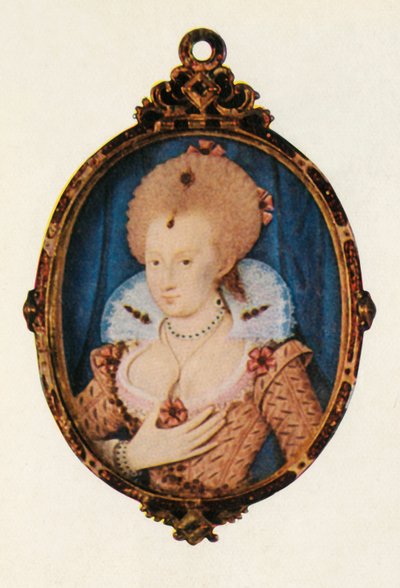Anne of Denmark, c1610, 1947. alkotó: Unbekannt