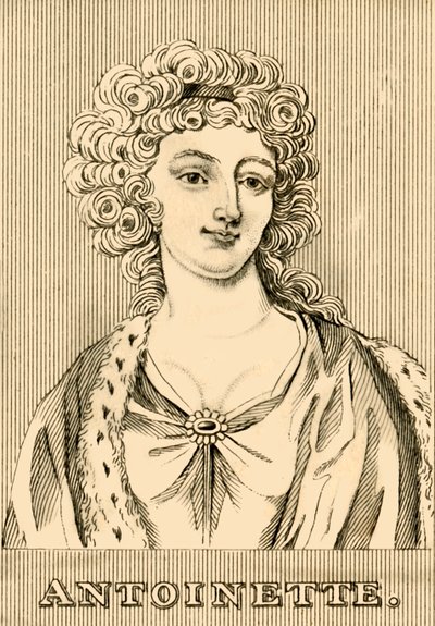 Antoinette, 1755-1793, 1830. alkotó: Unbekannt