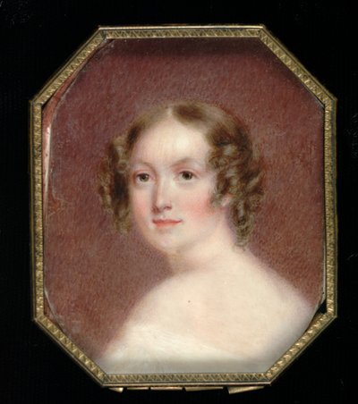 Antoinette Bates, kb. 1837. alkotó: Unbekannt