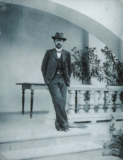 Anton Csehov Jaltában, 1899-1900 alkotó: Unbekannt